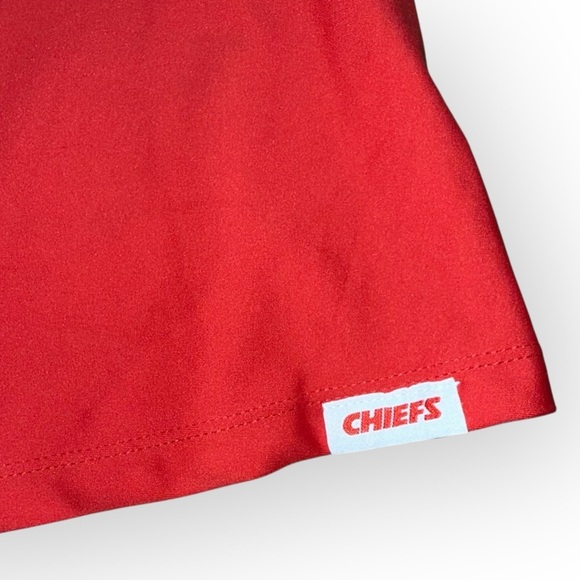 WEAR by Erin Andrews Red Kansas City Chiefs Stripe Skort XXL - Picture 12 of 12